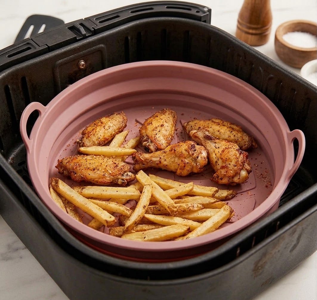 Foldable Silicone Air Fryer Liner